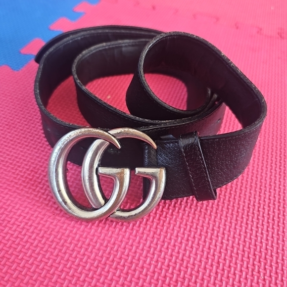 GUCCI Leather Belt Size 110/44 - Picture 1 of 10